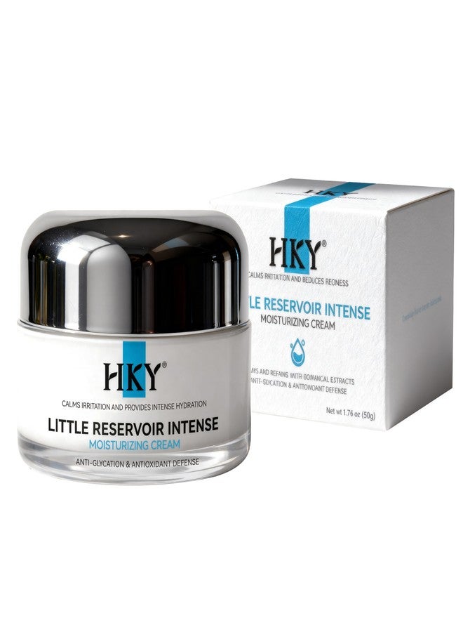 HKY Little Reservoir Intense Moisturizing Cream - Anti-Glycation Face Moisturizer with Tremella & Panthenol - Botanical Barrier Repair for Dry, Sensitive Skin - Lightweight Hydration - Image 1
